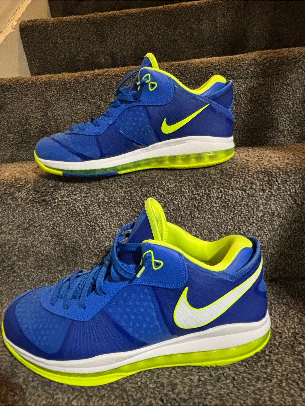 Nike LeBron VIII Low QS Spritesize 13.5 authentic